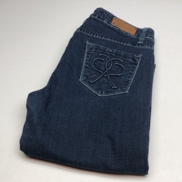 Hang Ten Denim - STRETCH HANG TEN RELAXED STRAIGHT LEG JEANS 18/34x32 ⭐